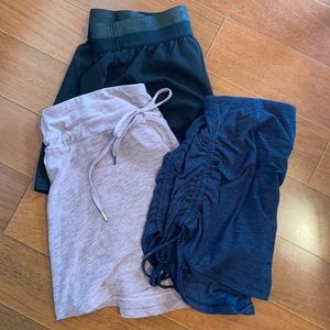 Lot of 3 tennis skirt, S, S, XS